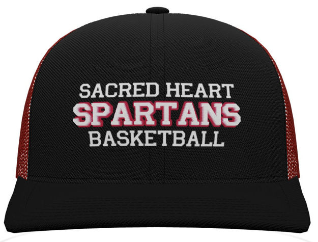 Picture of SACRED HEART MESH SNAPBACK HAT